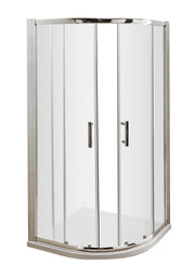 Nuie Pacific Quadrant Shower Enclosure 1000mm - Chrome