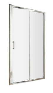 Nuie Pacific Sliding Shower Door 1700mm - Chrome