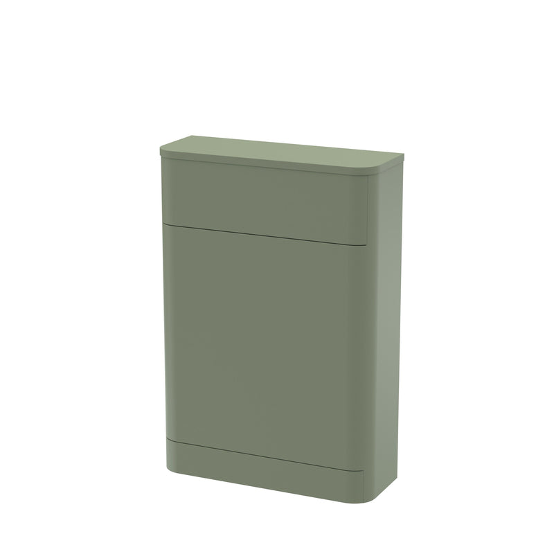 Nuie Parade 550mm floor standing WC unit in Satin Green