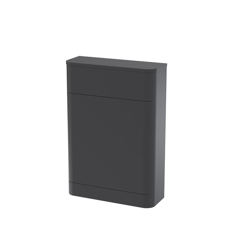 Nuie Parade 550mm floor standing WC unit in Soft Black