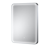 Nuie Pictor 500x700mm Chrome inset frame LED touch sensor mirror