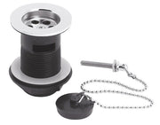 Nuie Plug & Chain Basin Waste Chrome (E308)