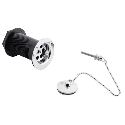 Nuie Plug & Chain Basin Waste Chrome (E395)
