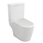 Nuie Provost Semi Flush to Wall Close Coupled Toilet Pan White (CPV005)