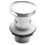 Nuie Push Button Basin Waste Chrome (E328)