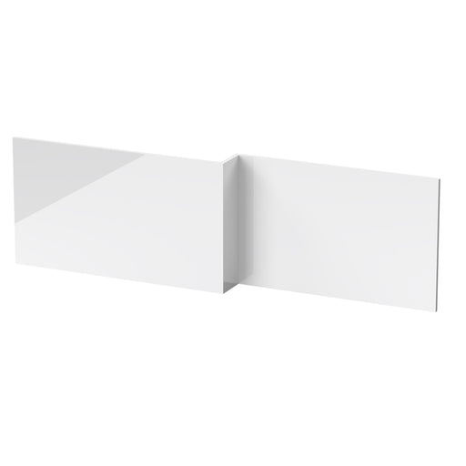 Nuie Waterproof PVC Square Shower Front Bath Panel - 1700mm (NMP135W)