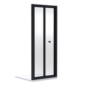 Nuie Rene Bi-Fold Shower Door (All Sizes) 900mm in Matt Black (SMBD9BP-E6)