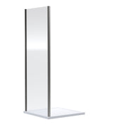 Nuie Rene Shower Enclosure Side Panel 700mm - Brushed Pewter