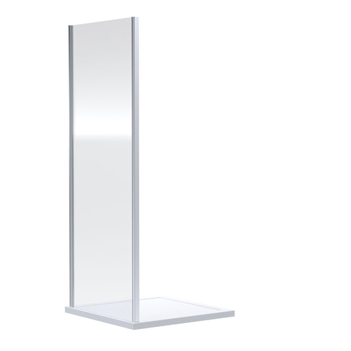 Nuie Rene Shower Enclosure Side Panel 700mm - Chrome