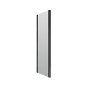 Nuie Rene Shower Enclosure Side Panel 900mm - Matt Black