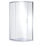 Nuie Rene Single Entry Quadrant Shower Enclosure 900mm - Chrome