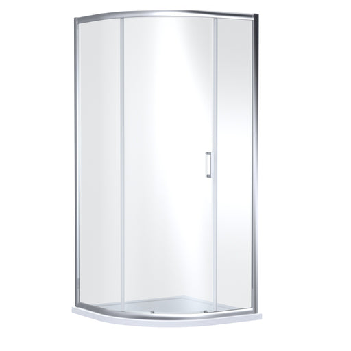 Nuie Rene Single Entry Quadrant Shower Enclosure 900mm - Chrome