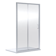 Nuie Rene Sliding Shower Door 1400mm - Chrome