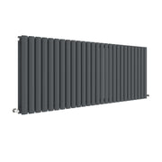 Nuie Revive Anthracite 600 x 1572mm horizontal double panel radiator