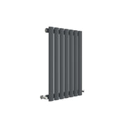 Nuie Revive Anthracite 600 x 412mm horizontal single panel radiator
