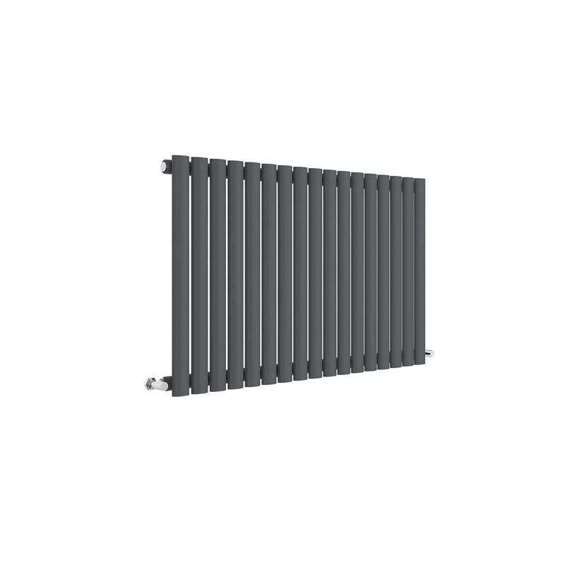 Nuie Revive Anthracite 600 x 992mm horizontal single panel radiator