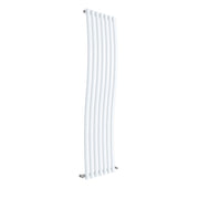 Nuie Revive High Gloss White 1785 x 413mm vertical single panel radiator