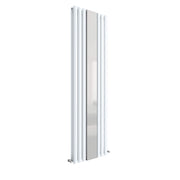 Nuie Revive High Gloss White 1800 x 499mm vertical double panel radiator