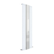 Nuie Revive High Gloss White 1800 x 499mm vertical single panel radiator
