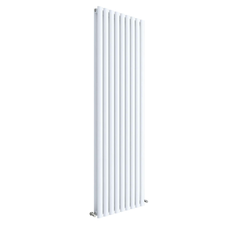 Nuie Revive High Gloss White 1800 x 528mm vertical double panel radiator