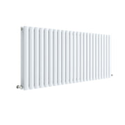 Nuie Revive High Gloss White 600 x 1398mm horizontal double panel radiator