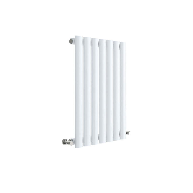 Nuie Revive High Gloss White 600 x 412mm horizontal single panel radiator