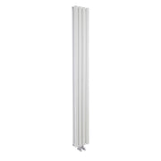 Nuie Revive White 1800 x 236mm vertical double panel radiator