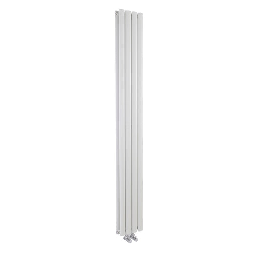 Nuie Revive White 1800 x 236mm vertical double panel radiator