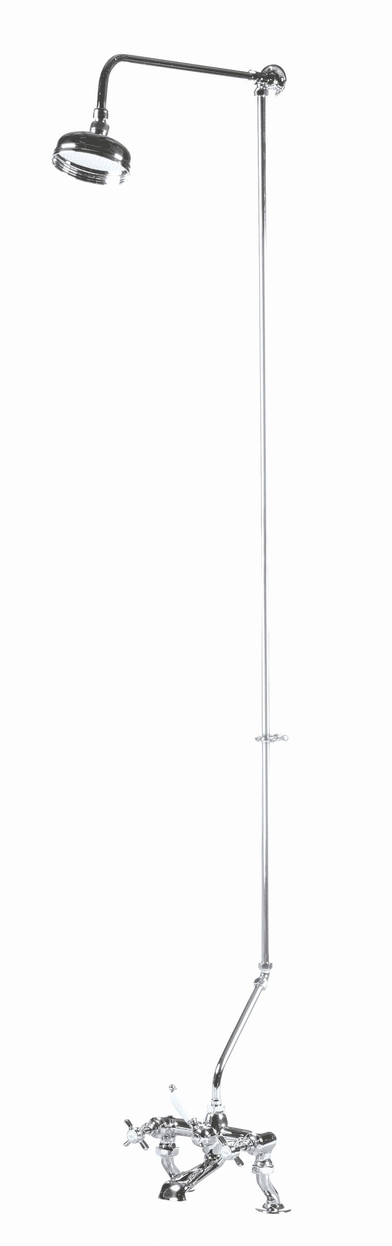 Nuie Rigid Riser Shower Kit Chrome (AK305)