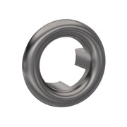 Nuie Round Basin Overflow Cover in Brushed Pewter (OVFL07)