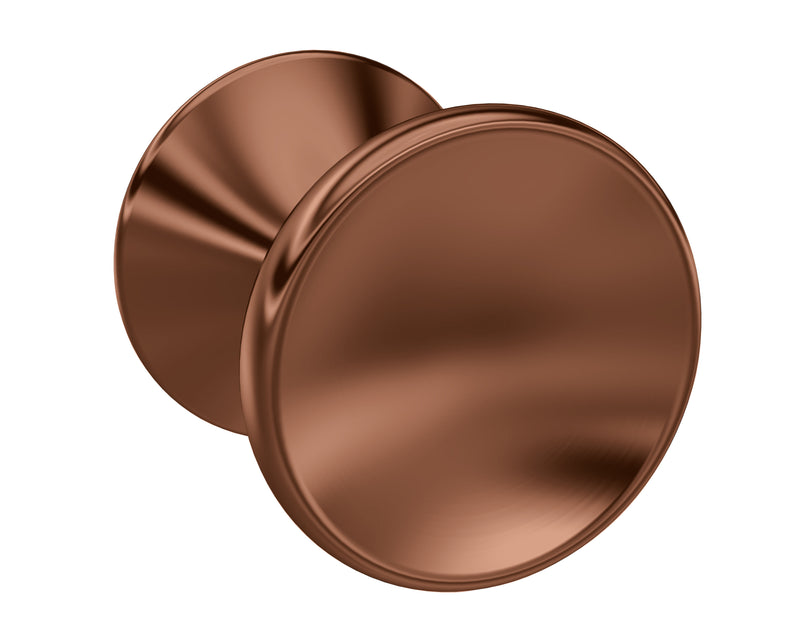 Nuie Round Furniture Knob in Brushed Bronze (H1513)
