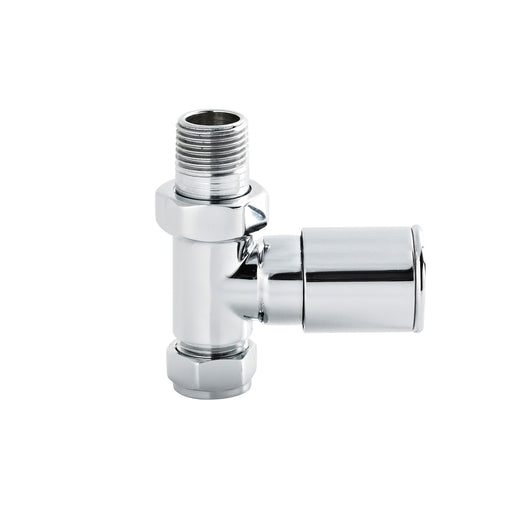 Nuie Chrome Straight Radiator Valve Pack — RV001