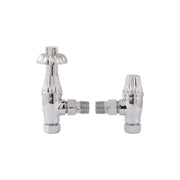 Nuie Chrome Thermostatic Radiator Valve Pack — RV007