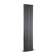 Nuie Salvia Anthracite 1500 x 383mm vertical panel radiator