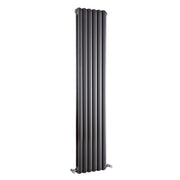 Nuie Salvia Anthracite 1800 x 383mm vertical panel radiator