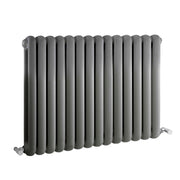Nuie Salvia Anthracite 635 x 863mm horizontal column radiator