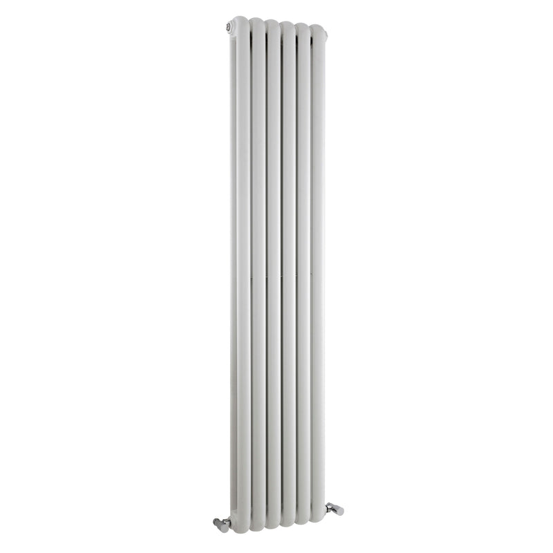 Nuie Salvia White 1800 x 377mm vertical panel radiator