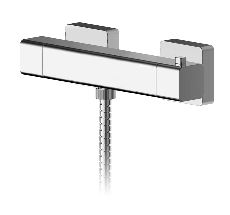 Nuie Sanford Chrome Thermostatic Bar Shower Valve — WIN503