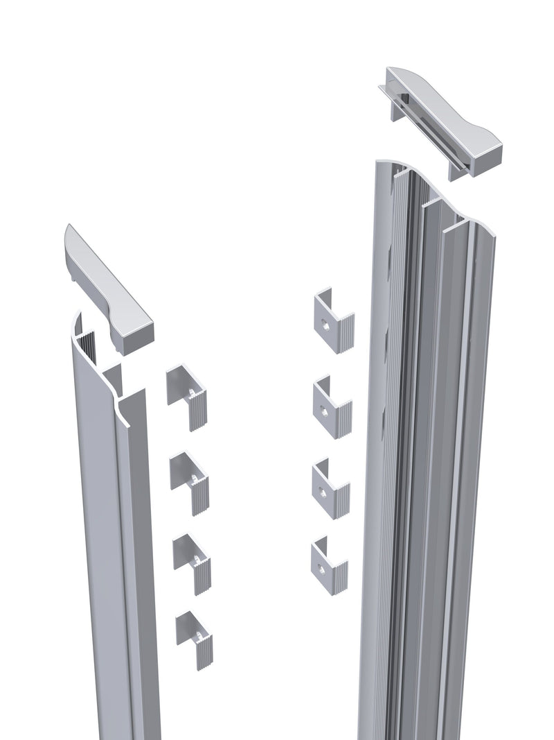 Nuie Screw Cover Kit Chrome (AQ-SCK)