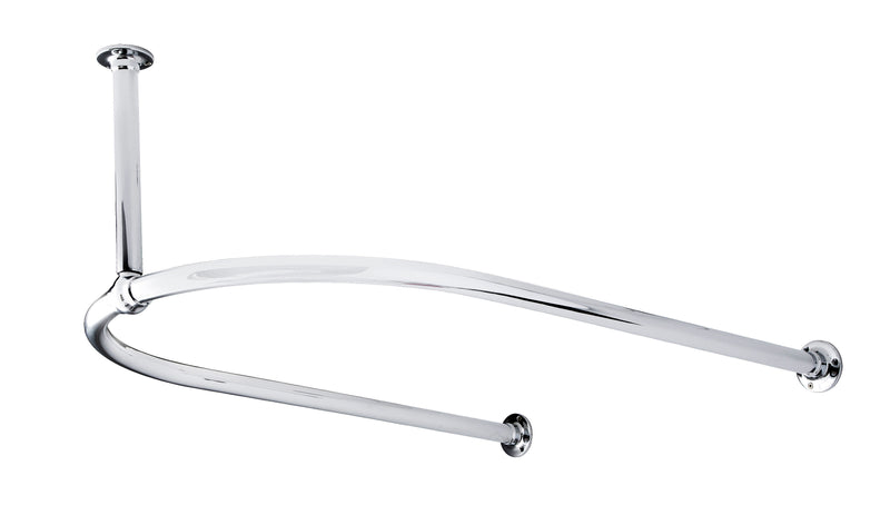 Nuie Shower Ring 642 x 1037mm Chrome