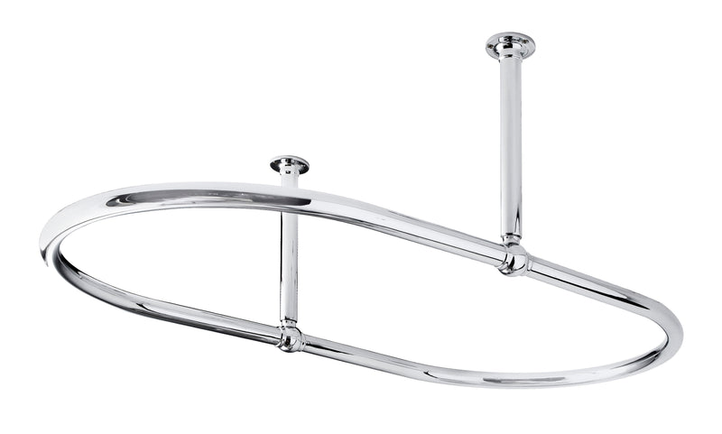 Nuie Shower Ring 683 x 1092mm Chrome