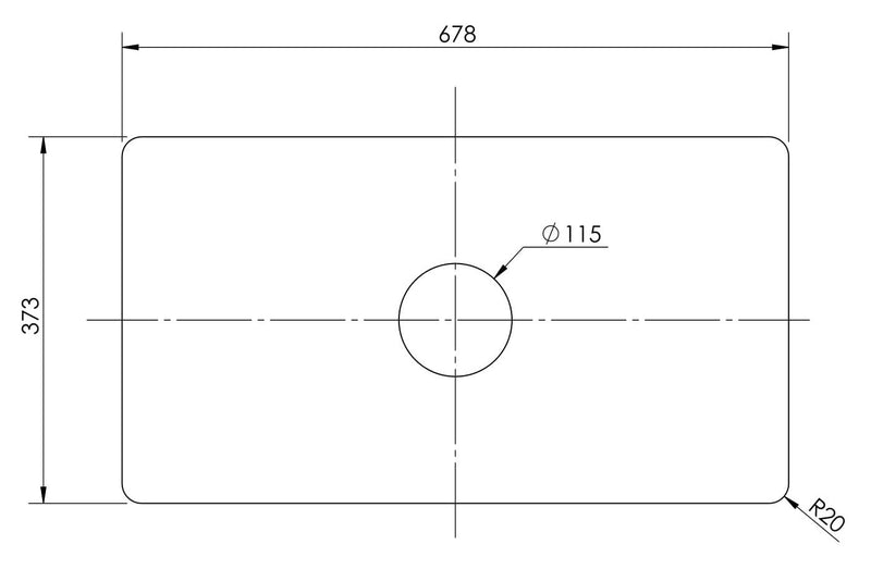 Nuie Single Bowl Kitchen Sink Wire Grid Stainless Steel (AE303) line drawing