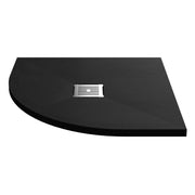 Nuie Slimline Quadrant Shower Tray - Black Slate