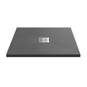 Nuie Slimline Square Shower Tray - Grey Slate