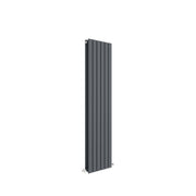 Nuie Sloane Anthracite 1500 x 354mm vertical double panel radiator