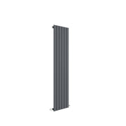 Nuie Sloane Anthracite 1500 x 354mm vertical single panel radiator