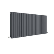 Nuie Sloane Anthracite 600 x 1398mm horizontal double panel radiator