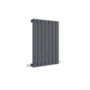 Nuie Sloane Anthracite 600 x 412mm horizontal single panel radiator