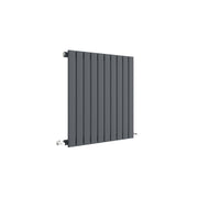Nuie Sloane Anthracite 600 x 586mm horizontal single panel radiator