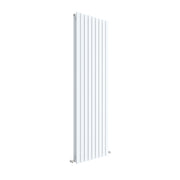 Nuie Sloane Satin White 1800 x 528mm vertical double panel radiator